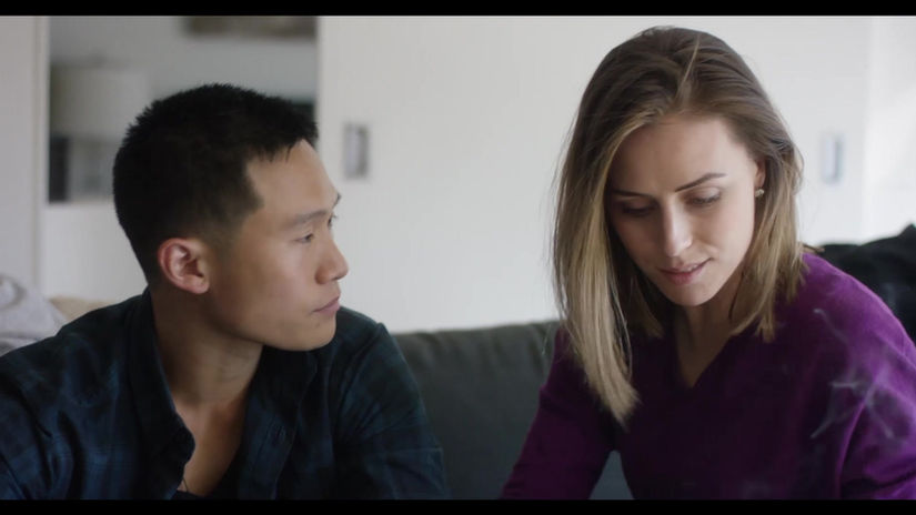 Footage from "#intimacy" short film